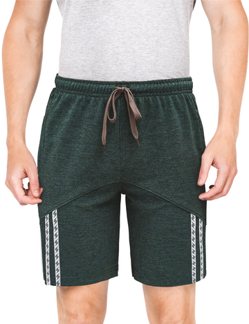 MEN'S ATHLETIC SHORTS WITH ZIP POCKET - B09