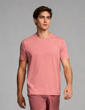 Dry Fit Running T Shirt - Stretchable Rust
