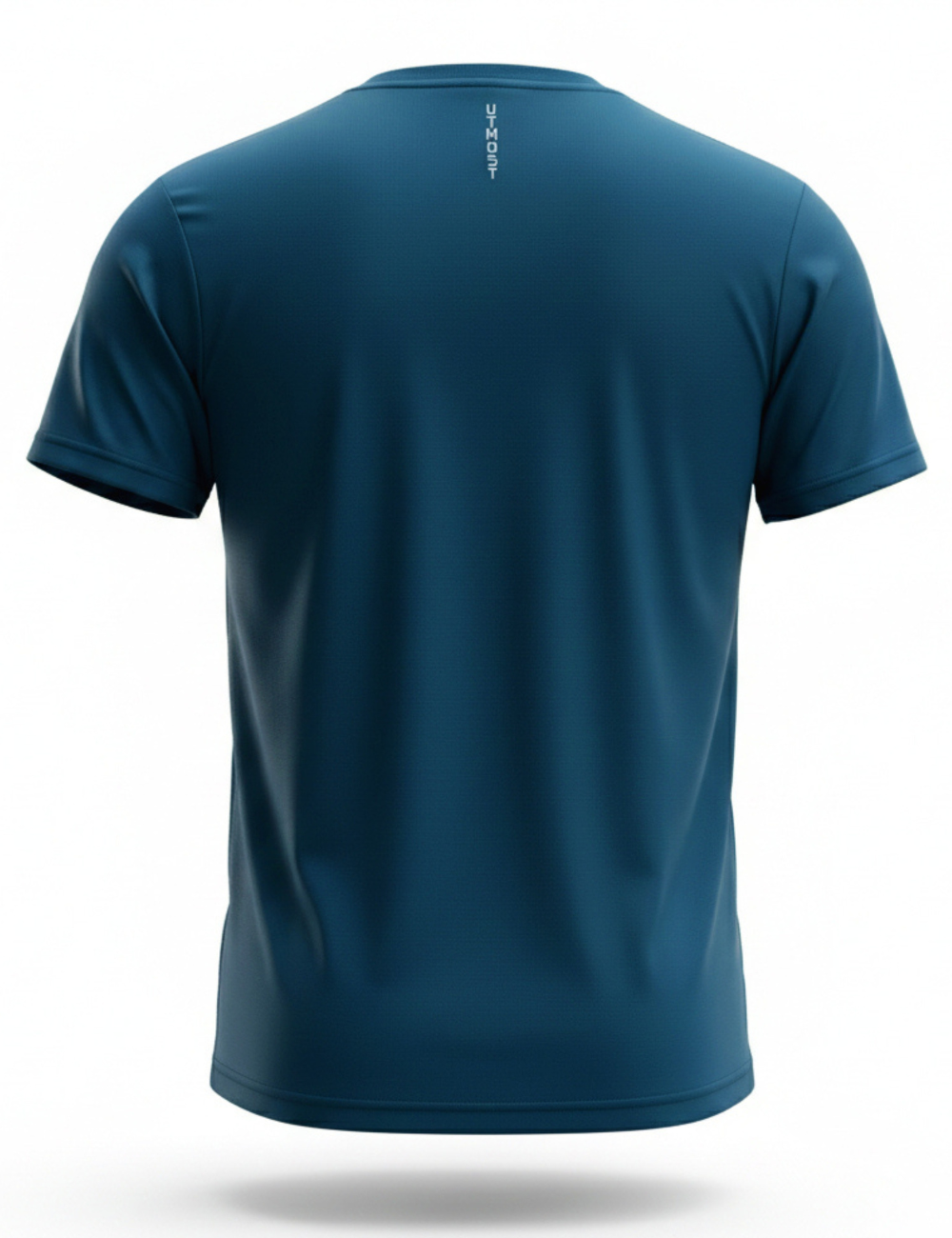 Light Weight Graphic stretchable Print Dry Fit T-Shirt  A29 Teal Blue