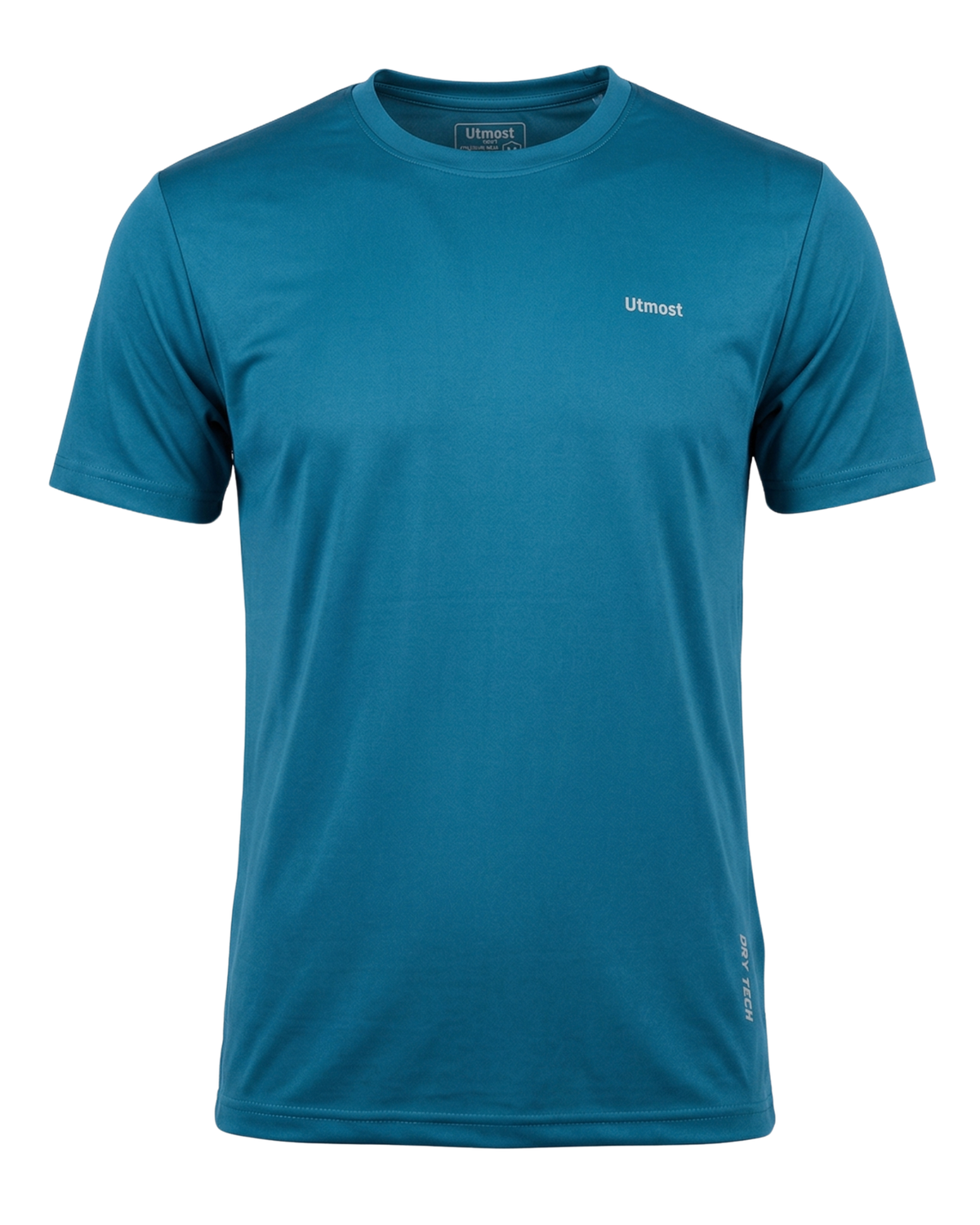 Light Weight Stretchable Plain Dry Fit T-Shirt (A39 Green)