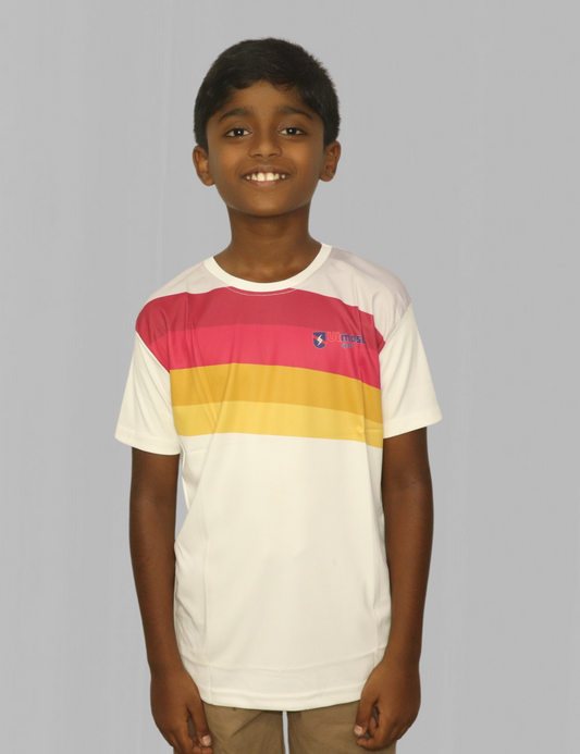 KIDS PRINTED DRY FIT T SHIRT - SK30