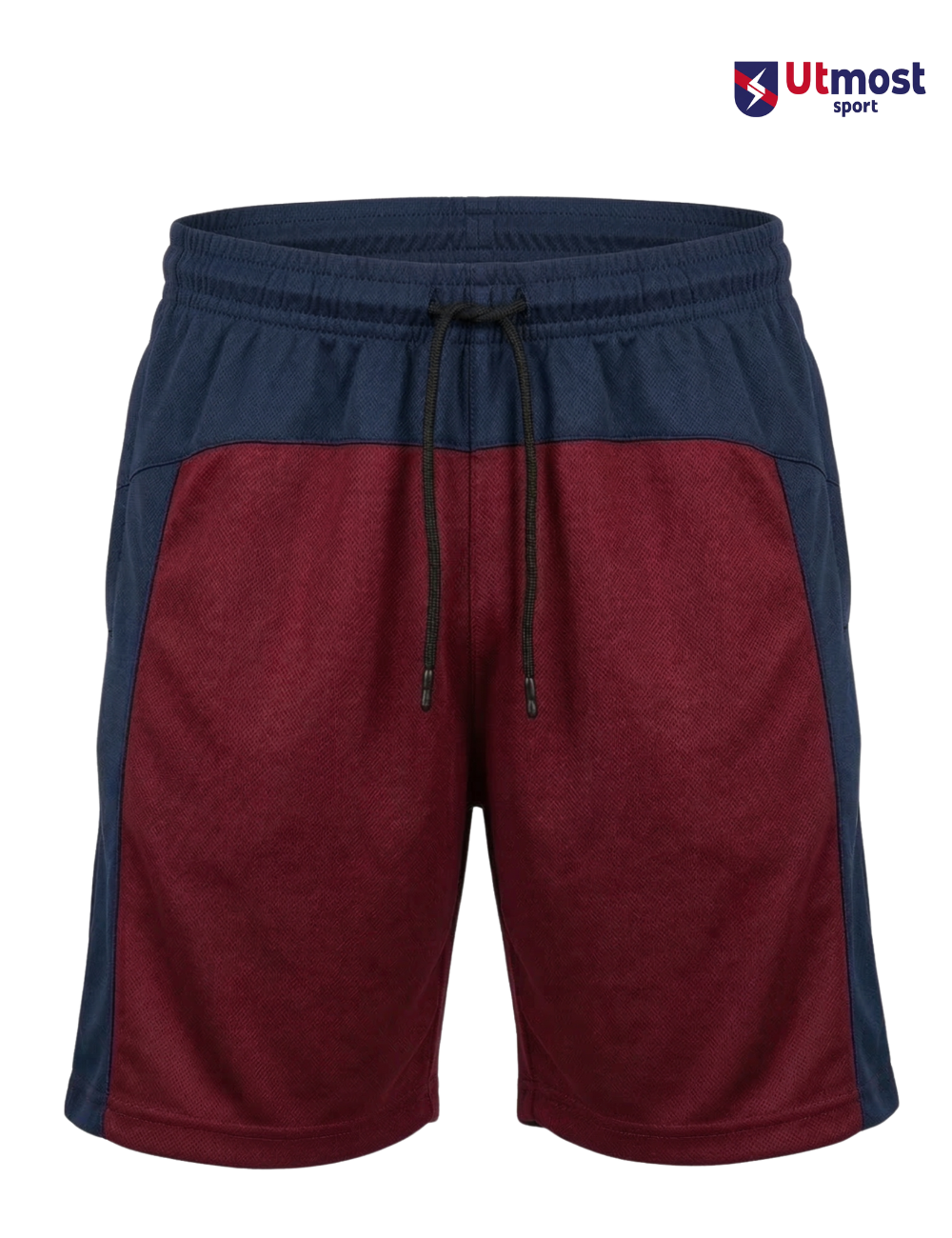 SHORTS WITH CONTRAST PANEL - B07