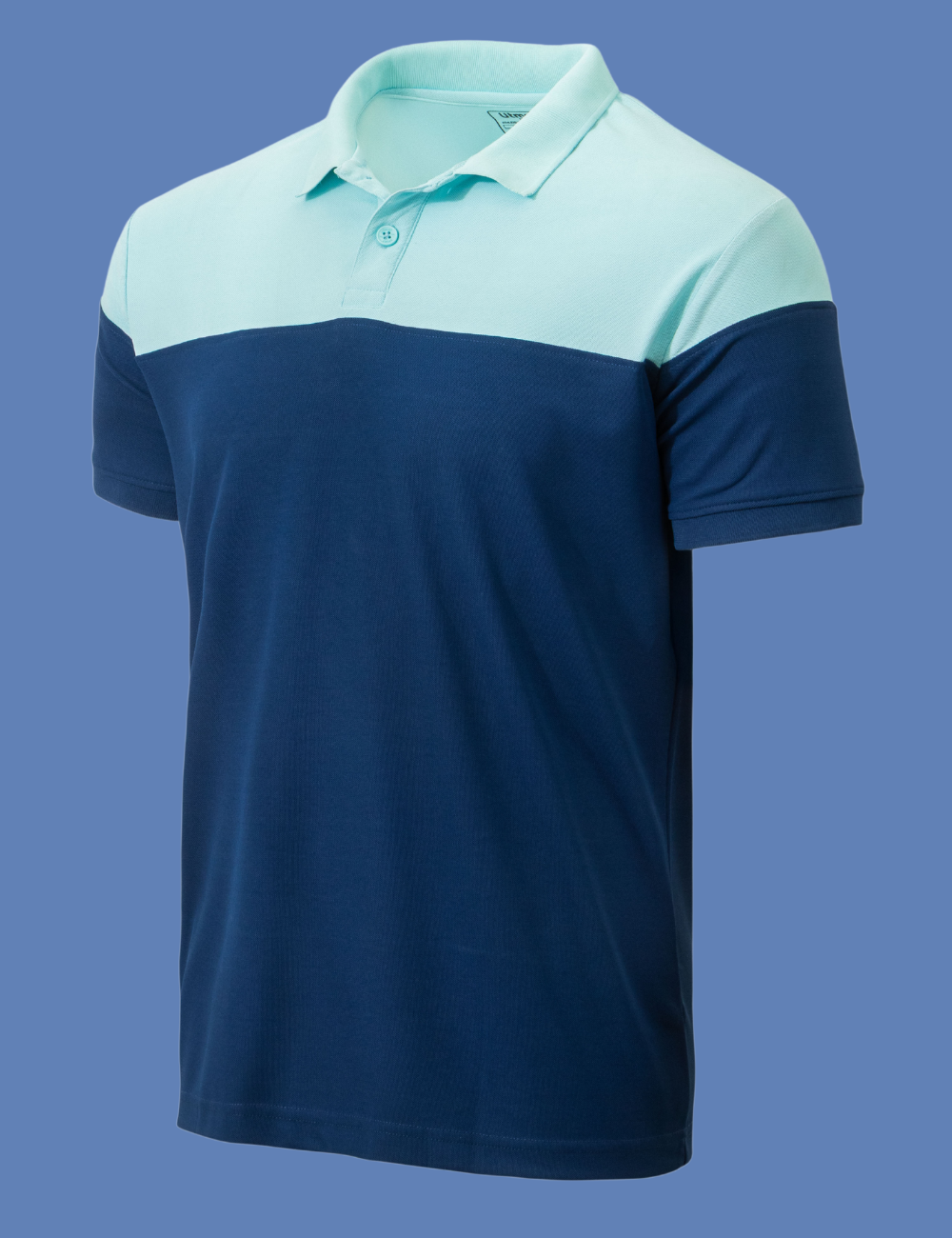 DUAL COLOUR POLO T SHIRT WITHOUT POCKET - A24