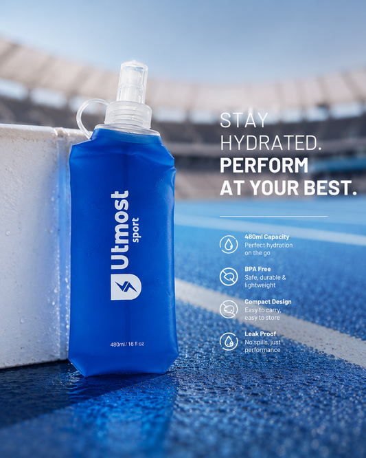 Water Bottle 480ML - Blue