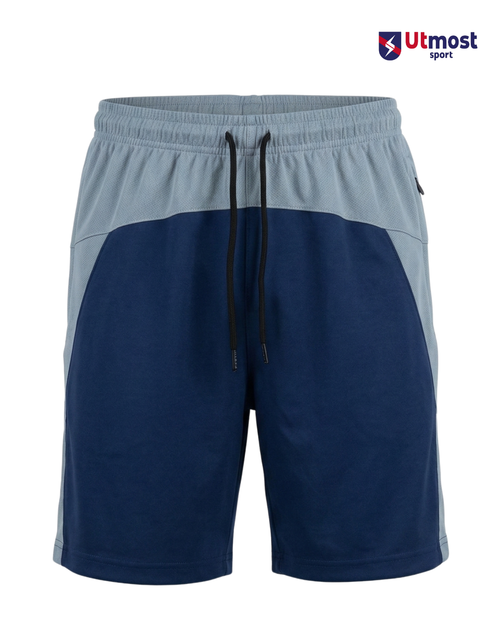SHORTS WITH CONTRAST PANEL - B07