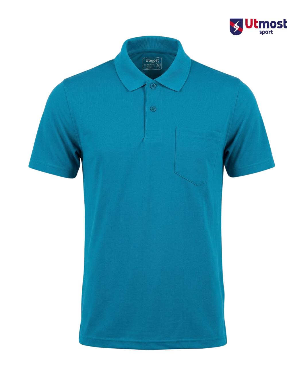POLYSTER POLO T SHIRT WITH POCKET - A14