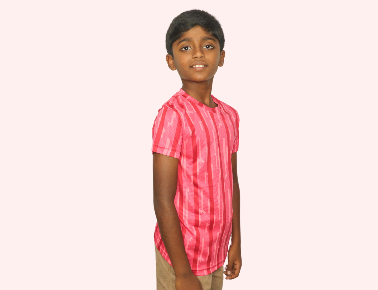 KIDS PRINTED DRY FIT T SHIRT - SK92