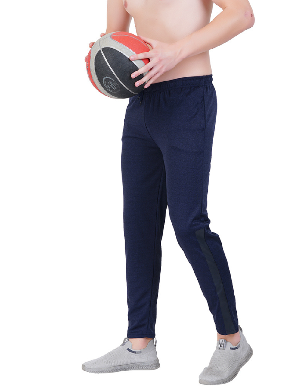 TRACK PANT WITH CONTRAST PRINTING - B16