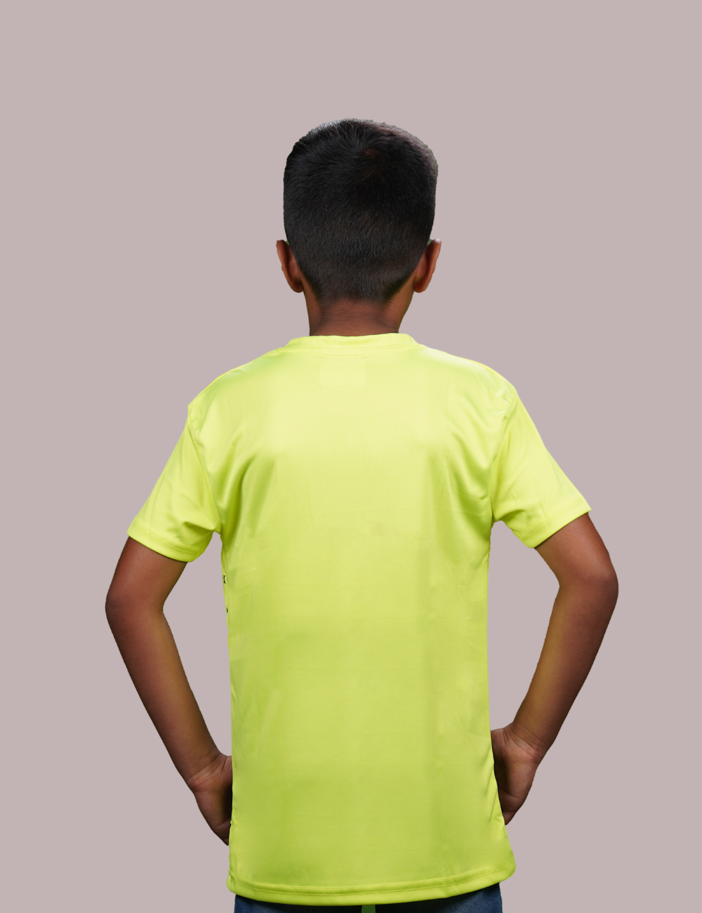 KIDS PRINTED DRY FIT T SHIRT - SK32