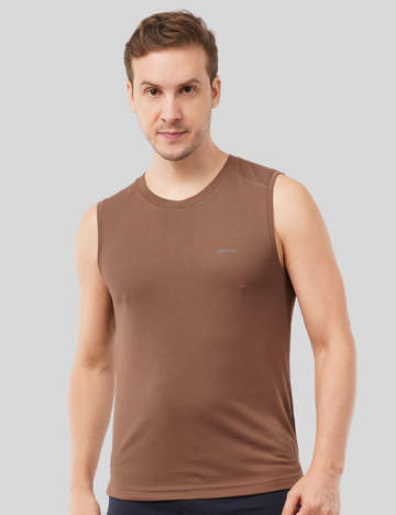 Dry Fit Singlet A53 - Brown