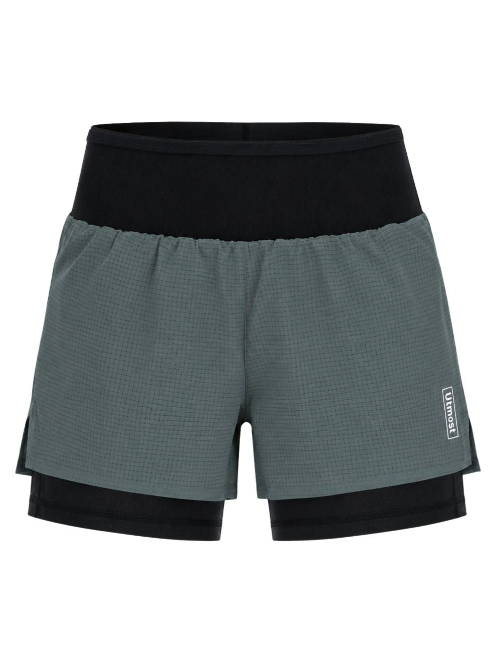 Men’s 5'' Performance Shorts with Gel Pockets and Inner Tights - C2