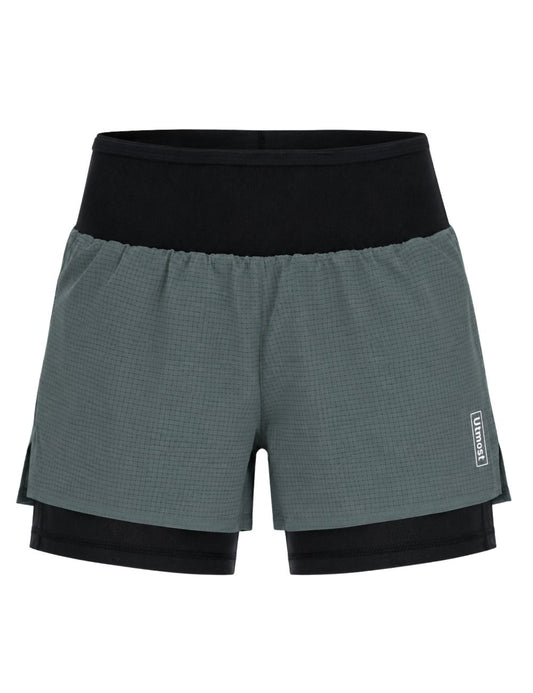 Men’s 5'' Performance Shorts with Gel Pockets and Inner Tights - C2
