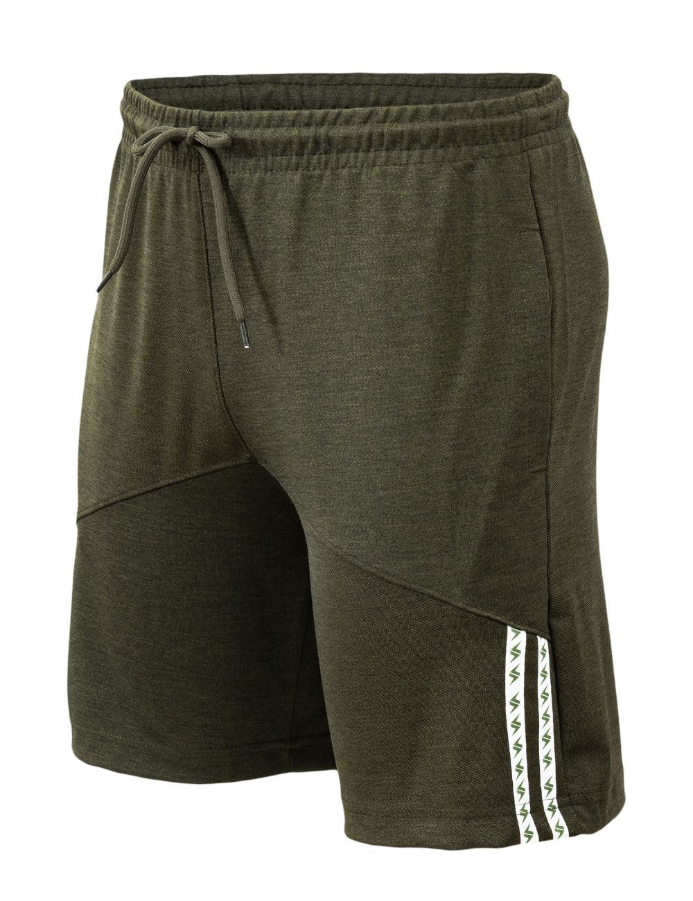MEN'S ATHLETIC SHORTS WITH ZIP POCKET - B09