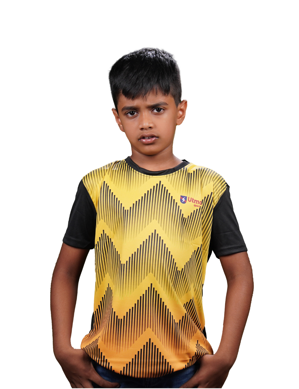KIDS PRINTED DRY FIT T SHIRT - SK23