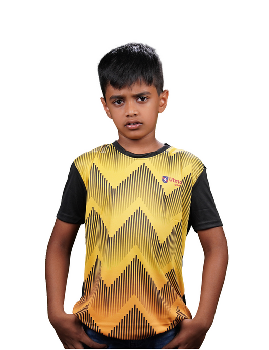 KIDS PRINTED DRY FIT T SHIRT - SK23