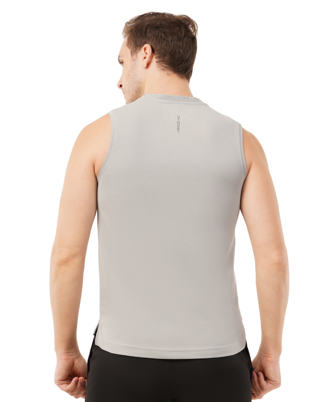 Dry Fit Singlet A53 - Light Gray
