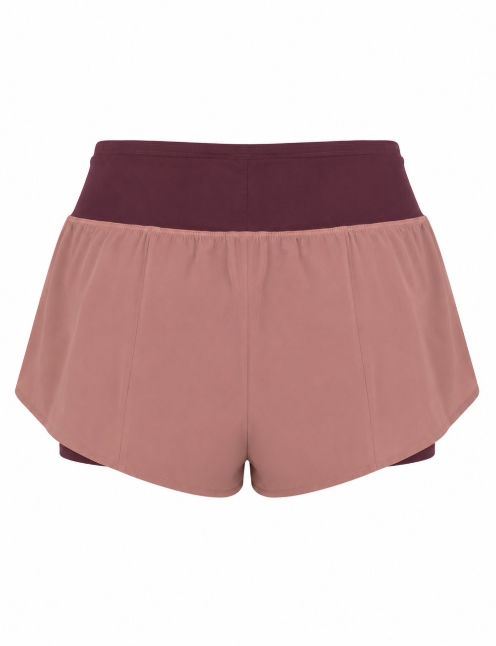 Ladies light weight Running Shorts - C801 (Rose Gold)