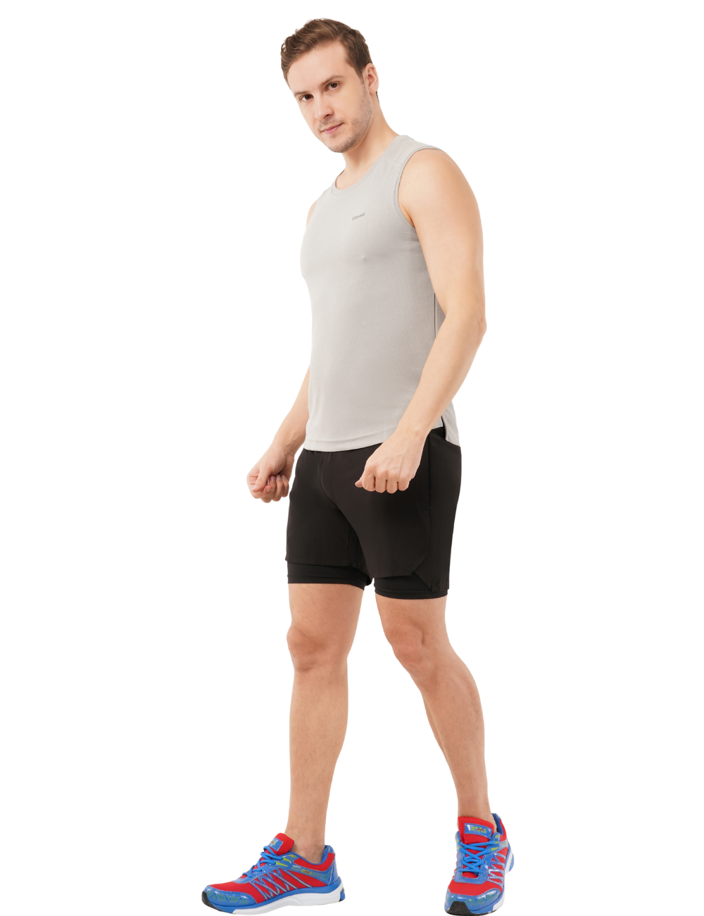 Dry Fit Singlet A53 - Light Gray