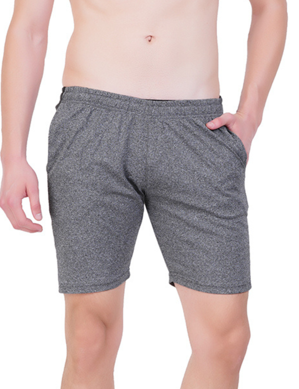 SHORTS WITH CONTRAST PANNEL - B06