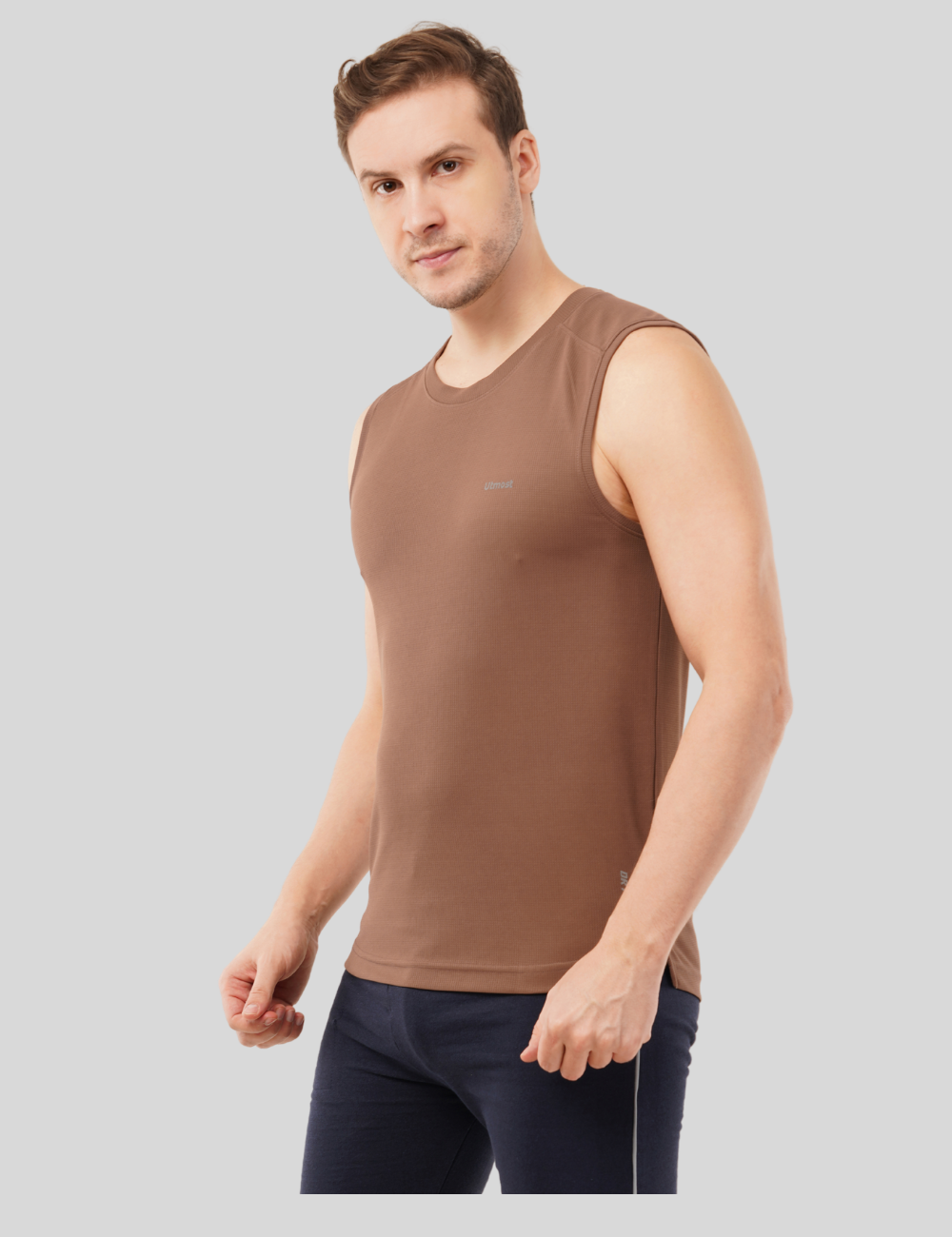 Dry Fit Singlet A53 - Brown
