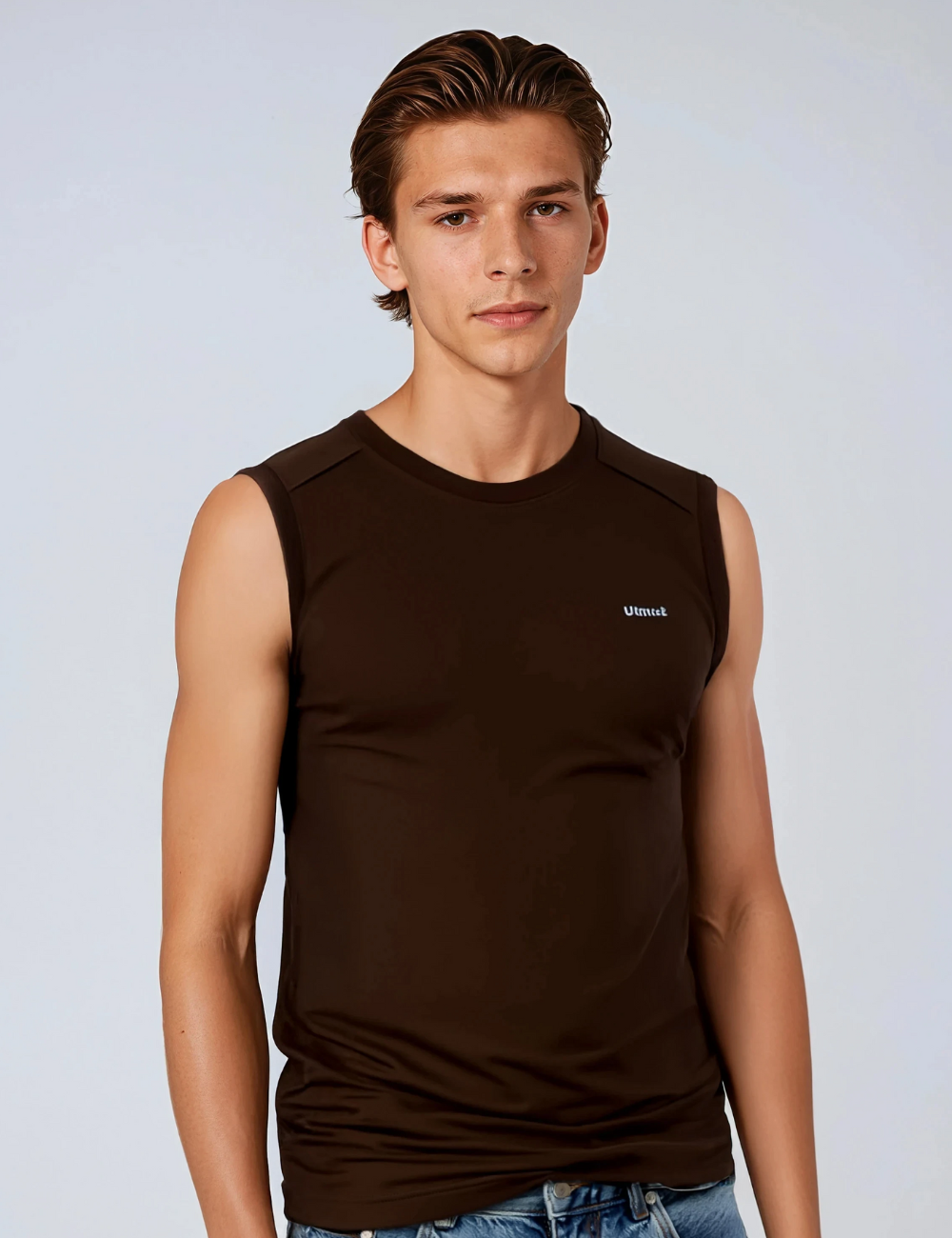 Dry Fit Singlet - Brown