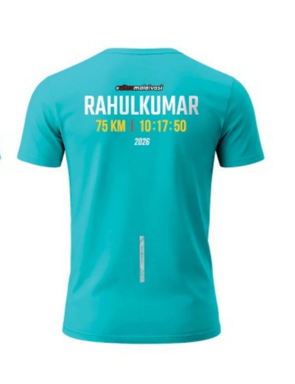 Regular fit - 75 K Finisher T-Shirt – Personalized with Name & Official Finish Time