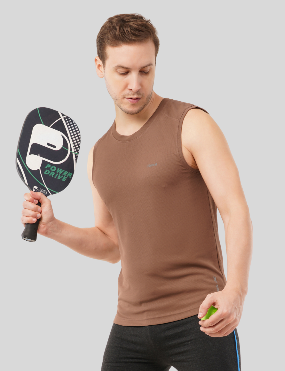 Dry Fit Singlet A53 - Brown