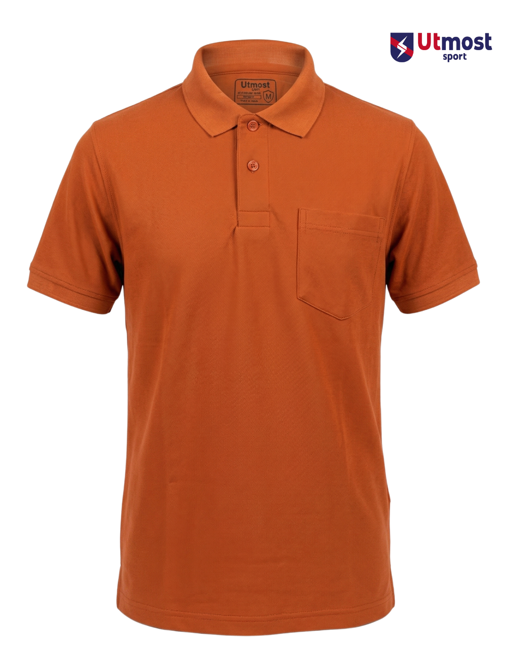POLYSTER POLO T SHIRT WITH POCKET - A14