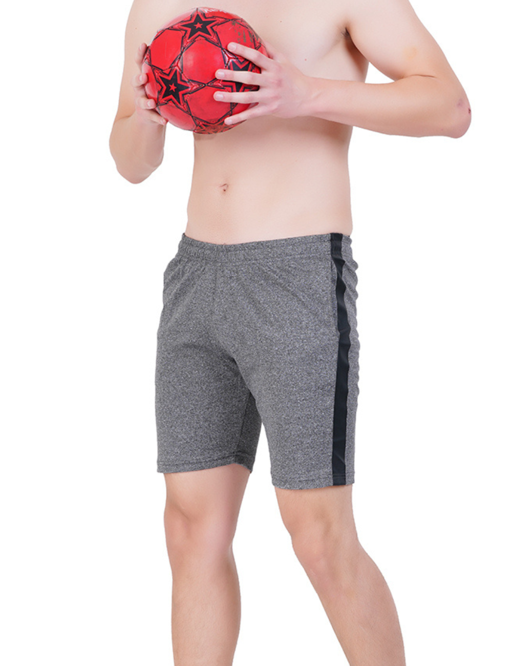 SHORTS WITH CONTRAST PANNEL - B06