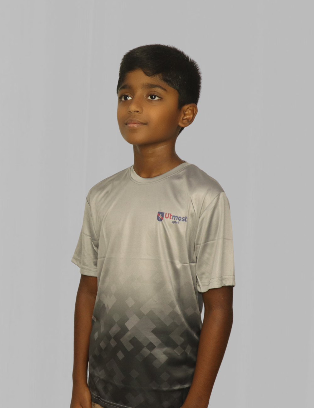 KIDS PRINTED DRY FIT T SHIRT - SK34