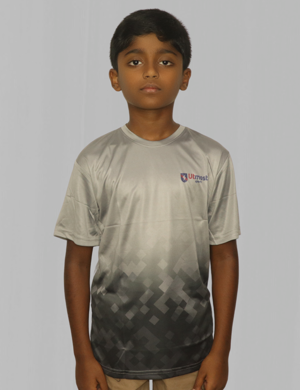 KIDS PRINTED DRY FIT T SHIRT - SK34