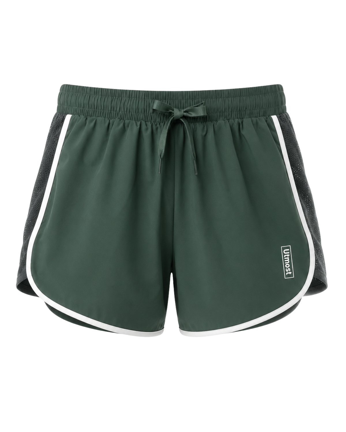 Ladies light weight Running Shorts - C802 (Black)