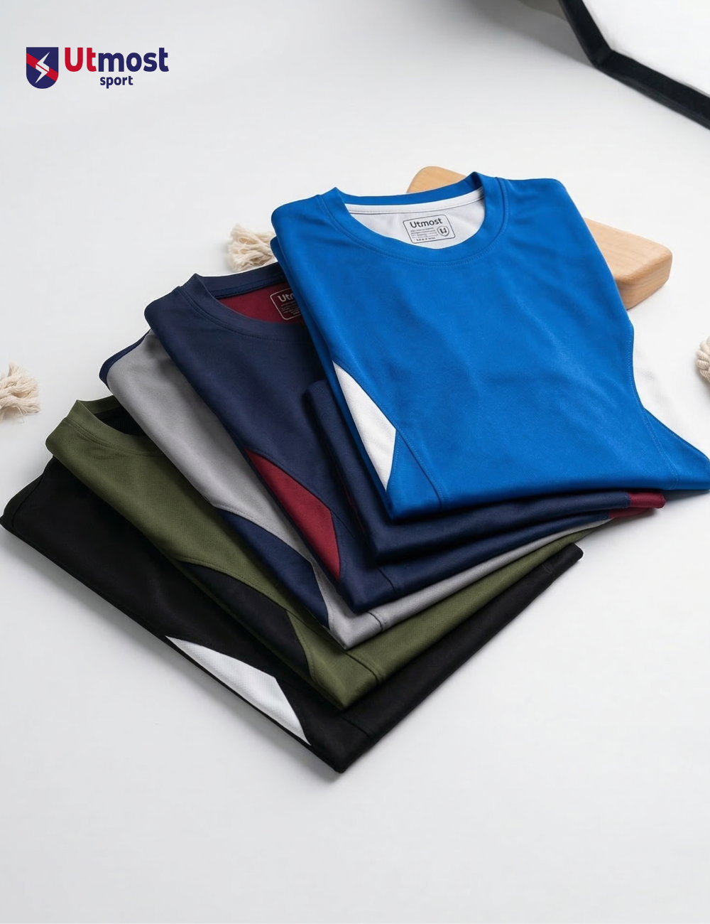 CNS DRYFIT T SHIRT WITH RAZOR BACK DESIGN - A19