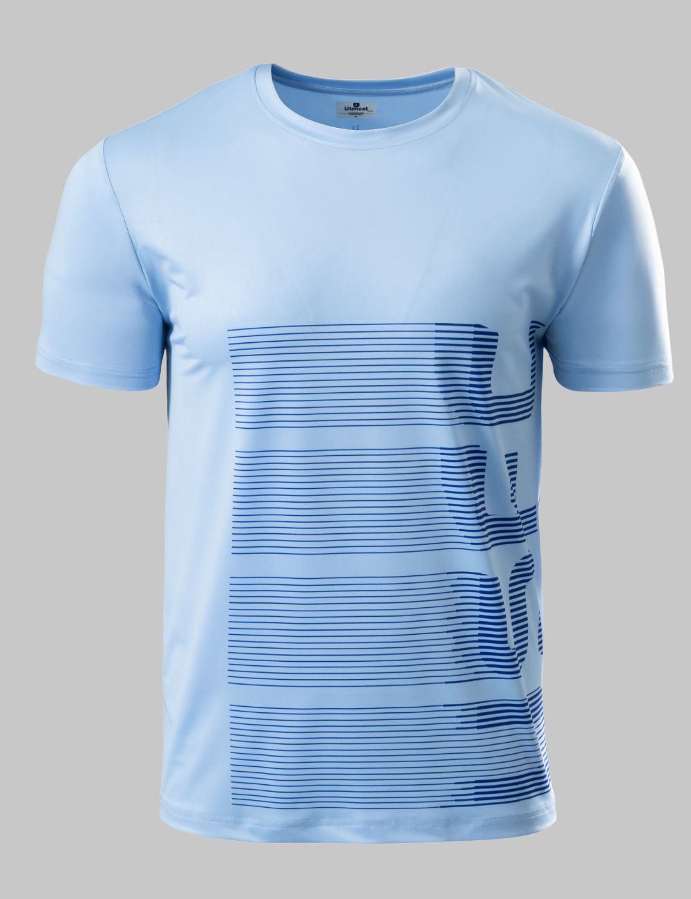 Nylon Feel Dry Fit T Shirt - USFC Blue