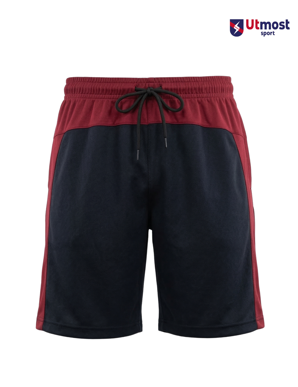 SHORTS WITH CONTRAST PANEL - B07