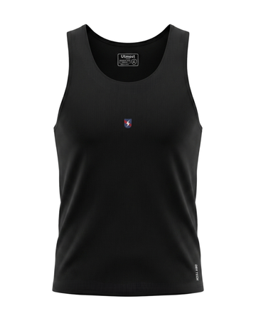 Seamless Dry Fit Singlet A53M - Black