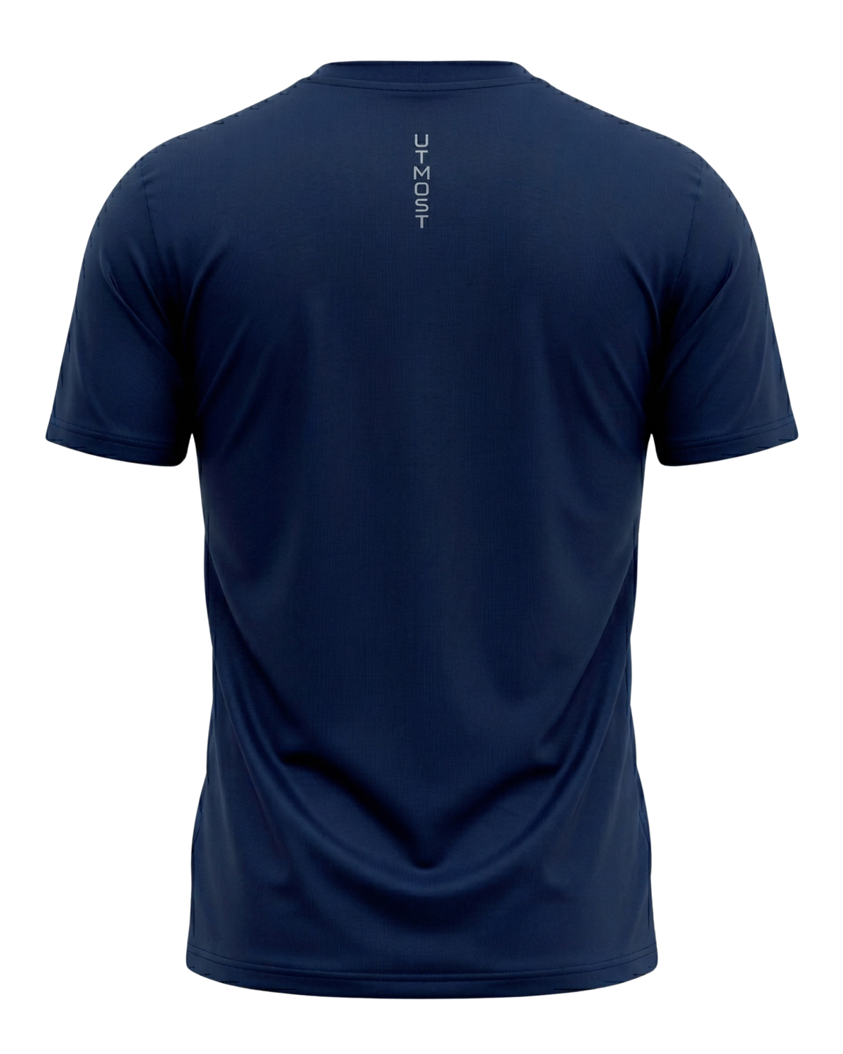 Light Weight Stretchable Plain Dry Fit T-Shirt (A39 Navy)