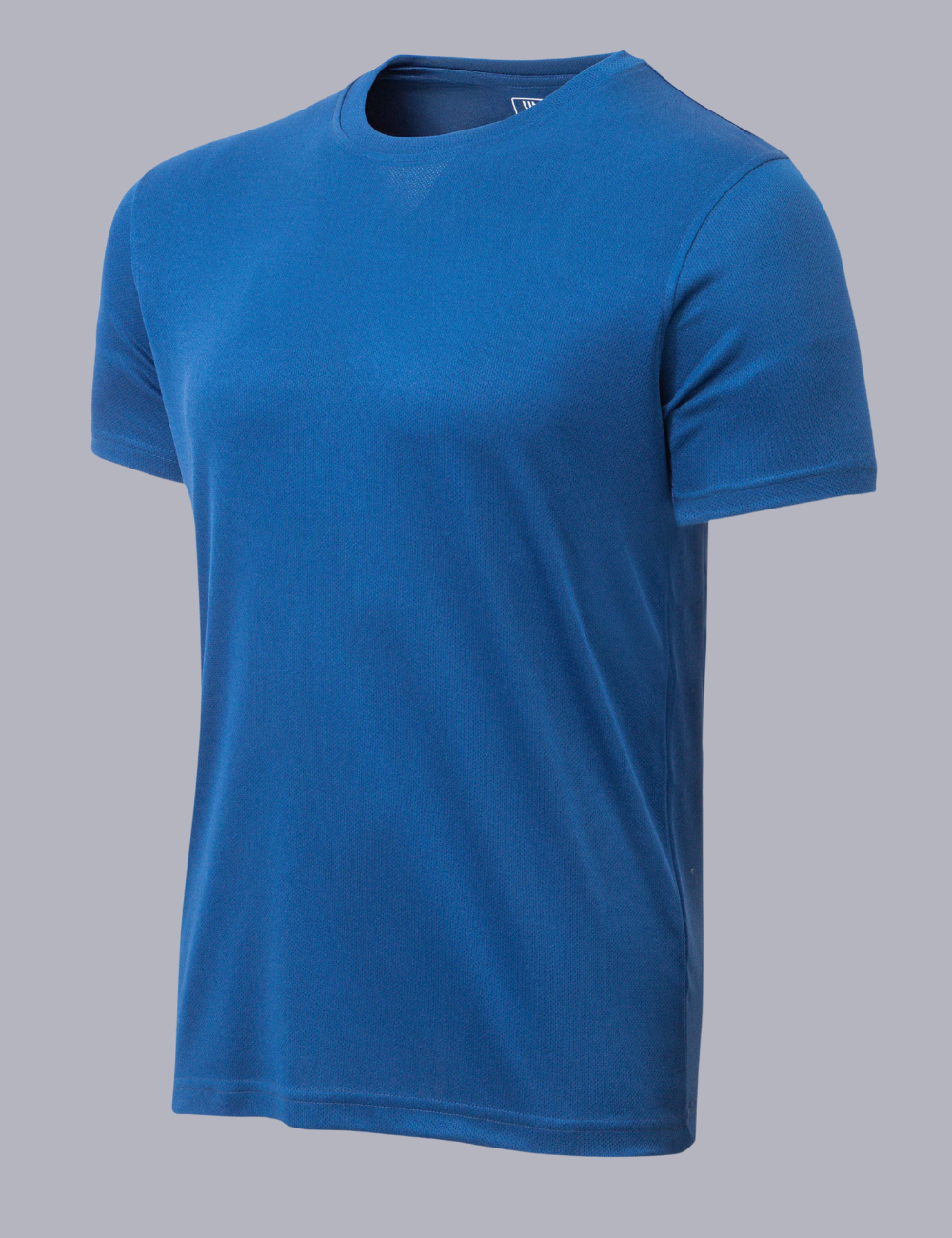 ROUND NECK DOT KNIT DRY FIT T SHIRT - A18