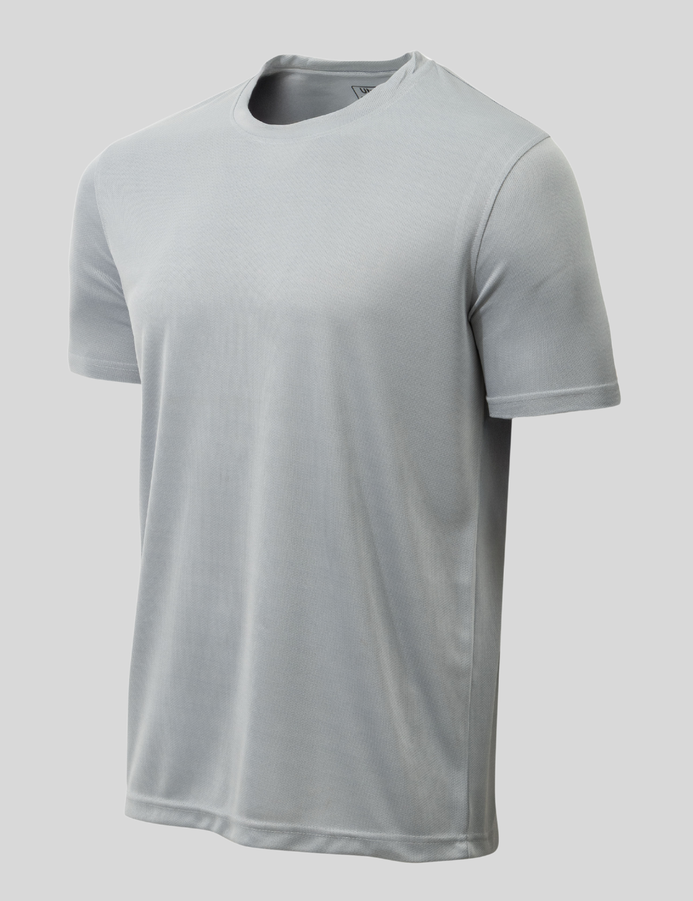 ROUND NECK DOT KNIT DRY FIT T SHIRT - A18