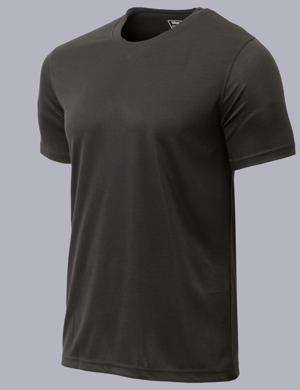 ROUND NECK DOT KNIT DRY FIT T SHIRT - A18