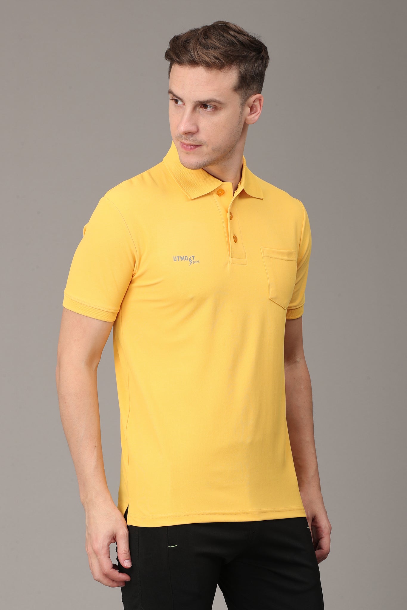 yellow Polo T-Shirt