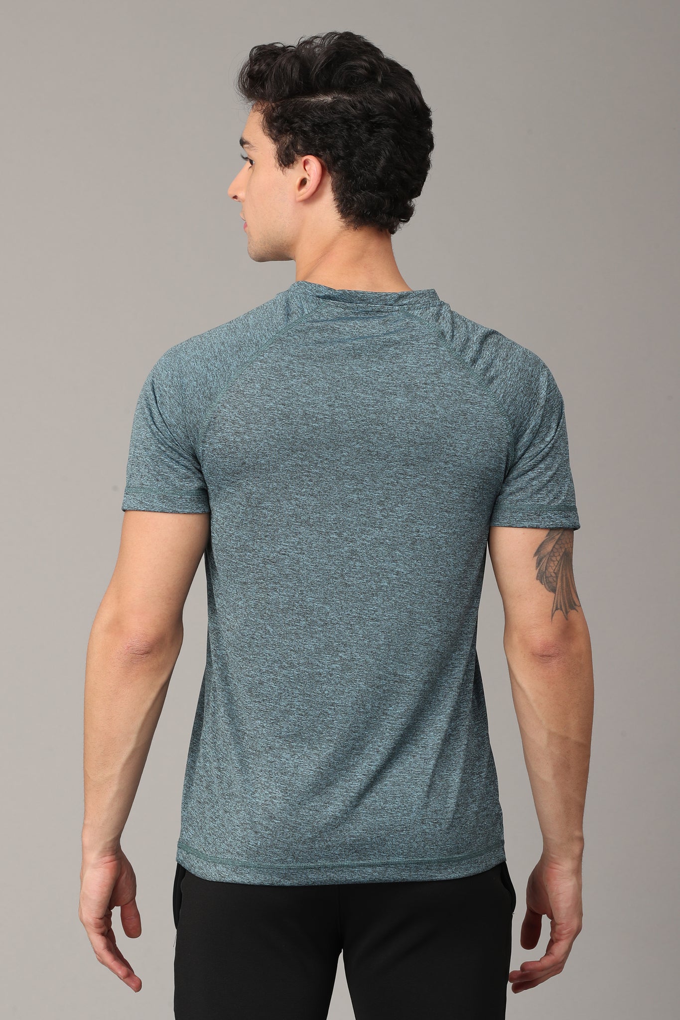 Charcoal V Neck T-Shirt