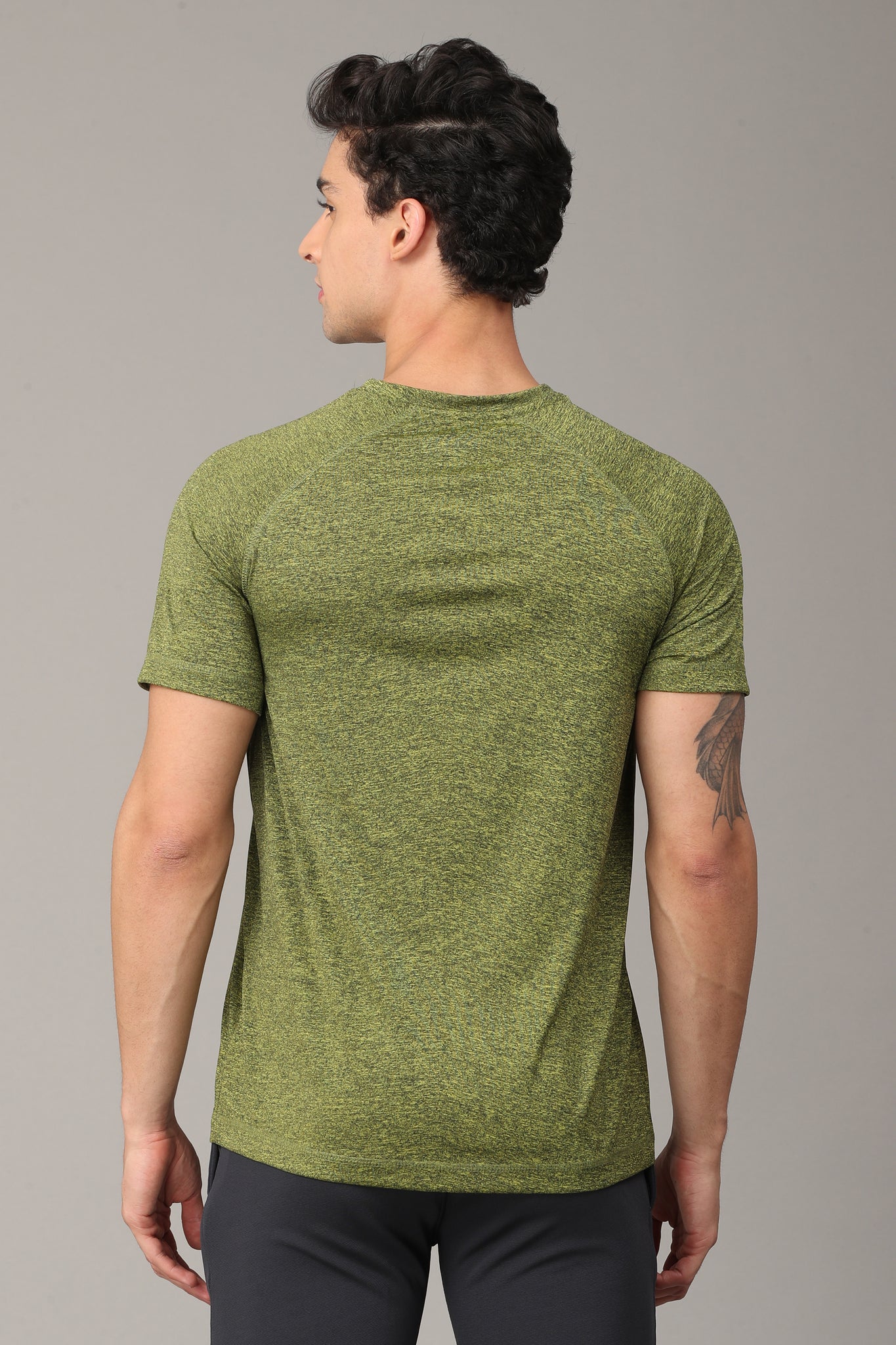 Floresent V Neck T-Shirt
